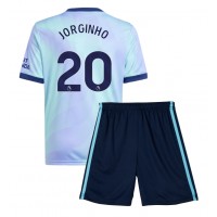 Camiseta Arsenal Jorginho Frello #20 Tercera Equipación para niños 2024-25 manga corta (+ pantalones cortos)